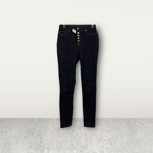 NWT it's fashion Womens Dark Blue Denim Jeans
Straight Size 5
